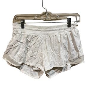 Lululemon Athletica White Hotty Hot Shorts